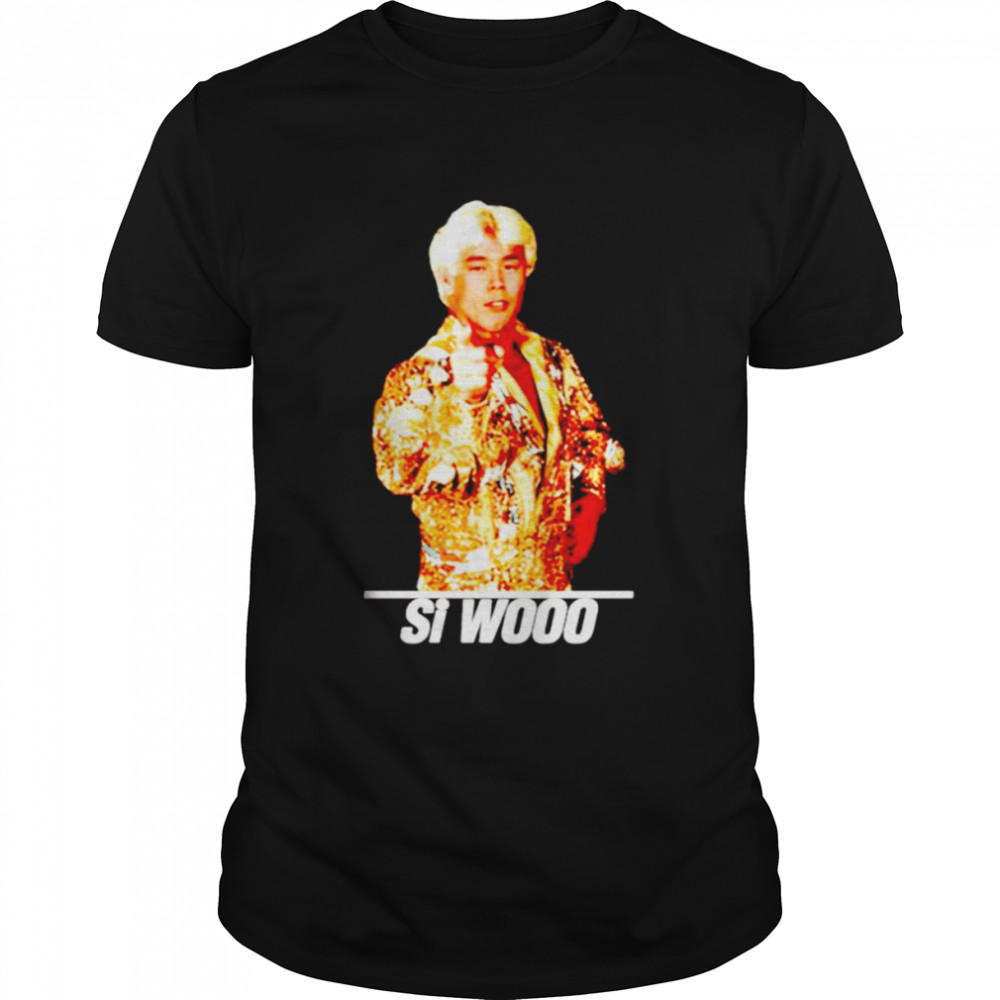 Si Wooo and Ric Flair shirt