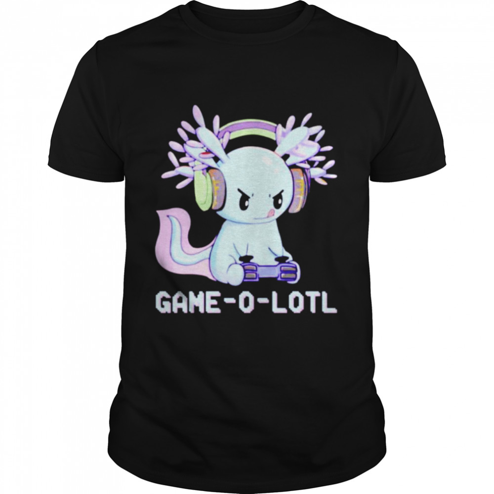 Axolotl gamer games-o-lotl shirt Classic Men's T-shirt