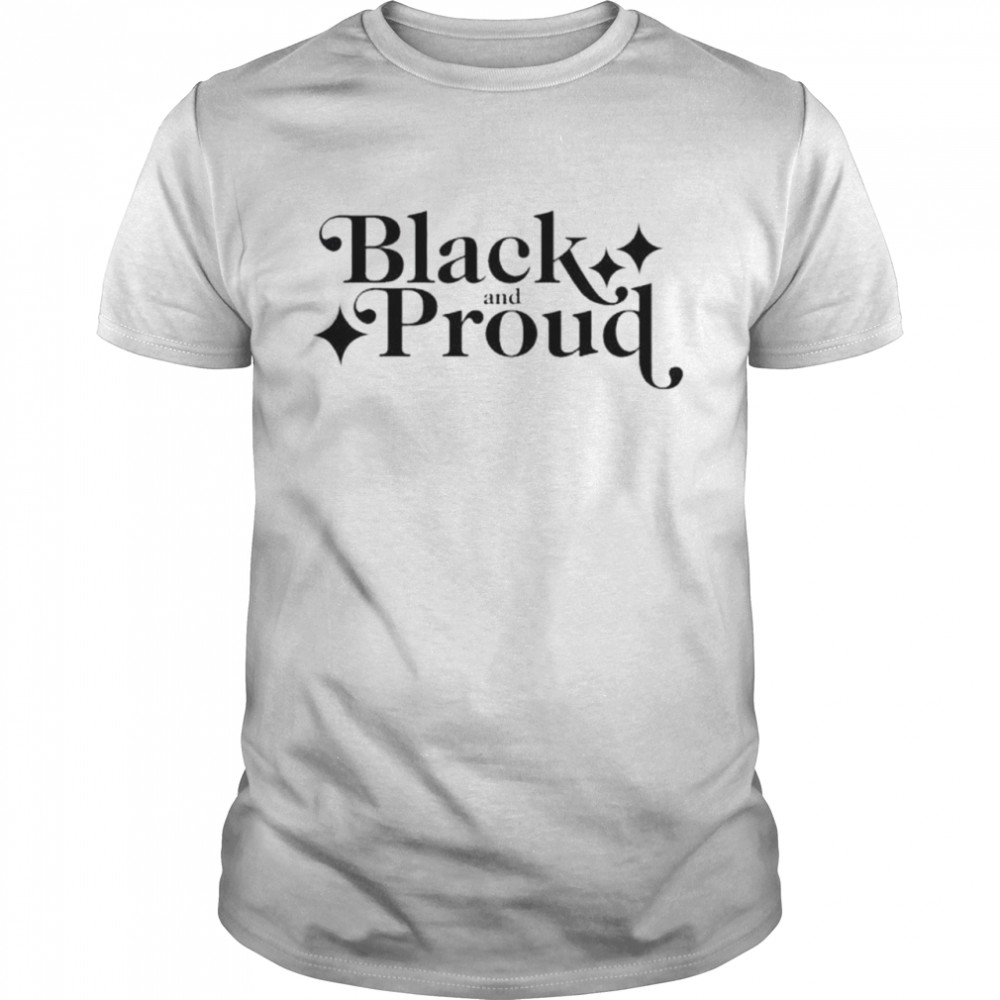 Black and proud shirt