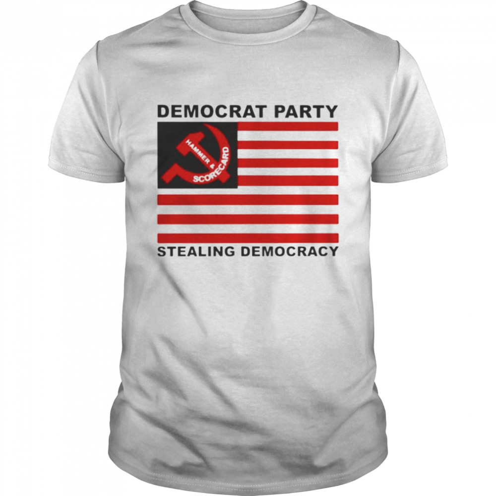 Democrat party stealing Democracy shirt Classic Men's T-shirt