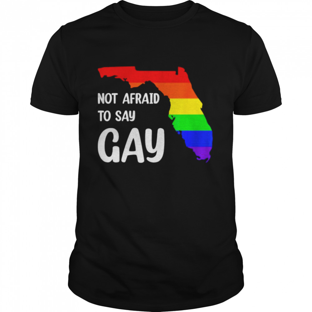 Florida not afraid to say gay shirt