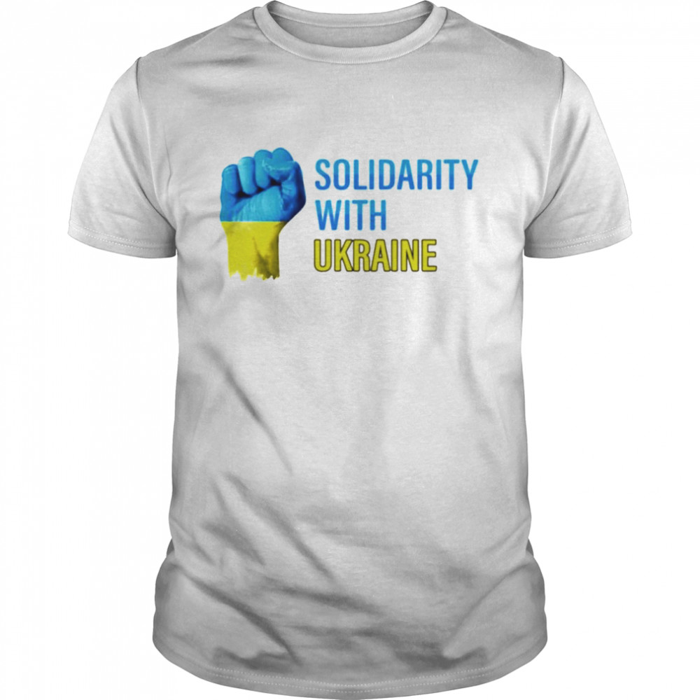 Solidarity with Ukraine shirt