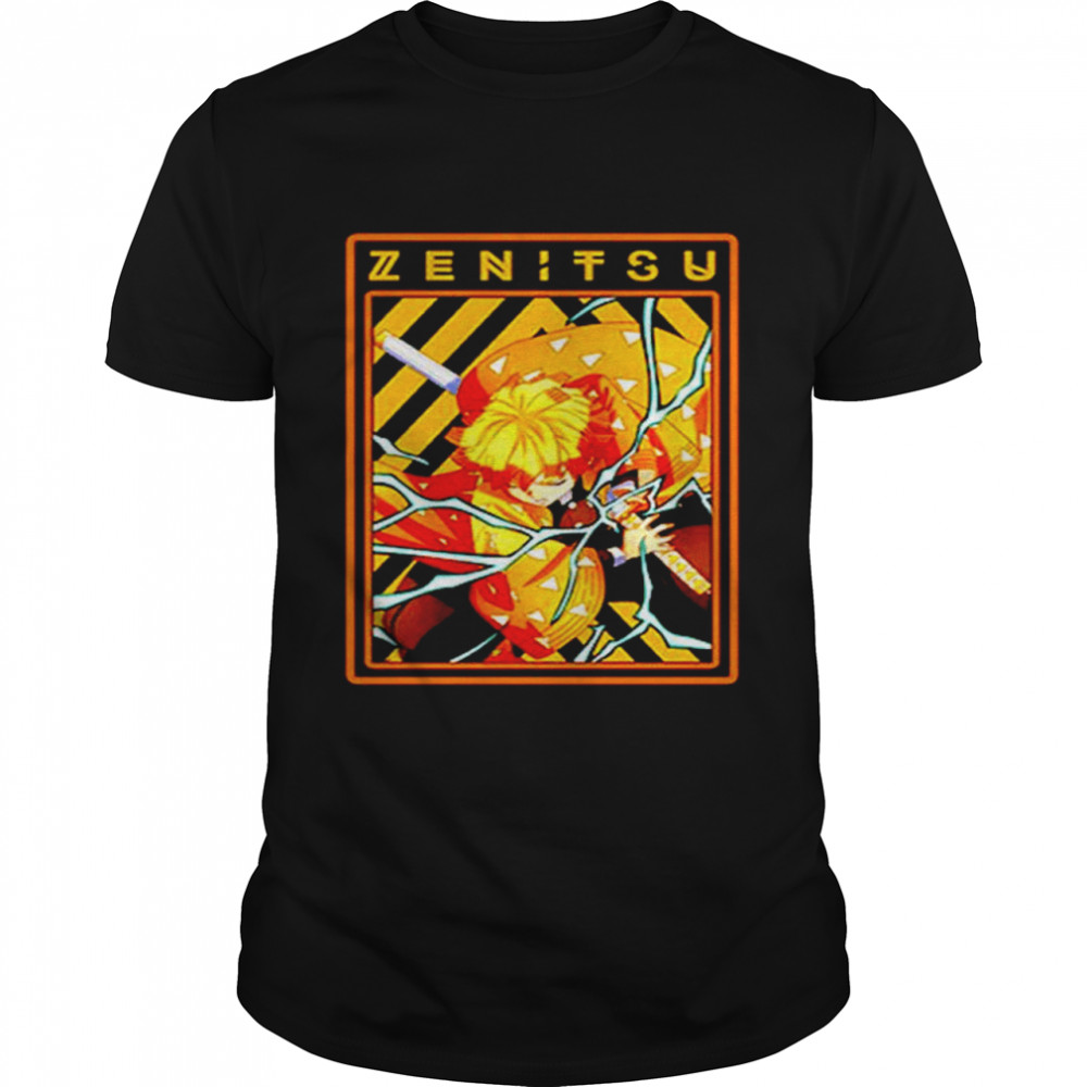 Zenitsu demon slayer shirt