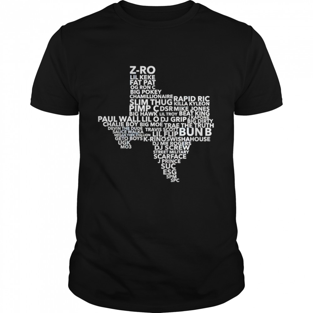Texas z-ro lil keke fat pat og ron c big pokey shirt