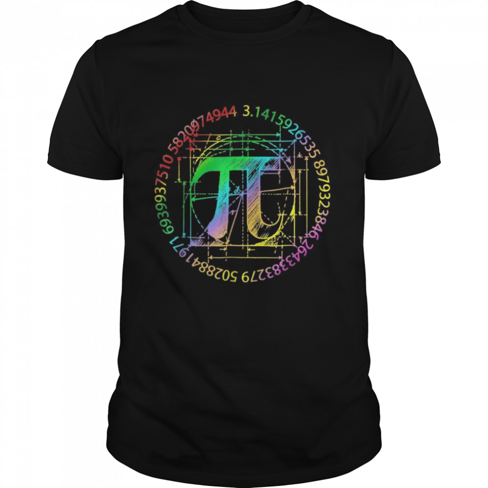 3.14 Pi Math Teacher Happy Pi Day Shirt