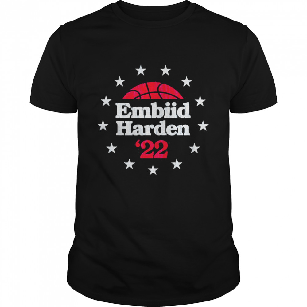 Embiid Harden ’22 Philadelphia Basketball Shirt