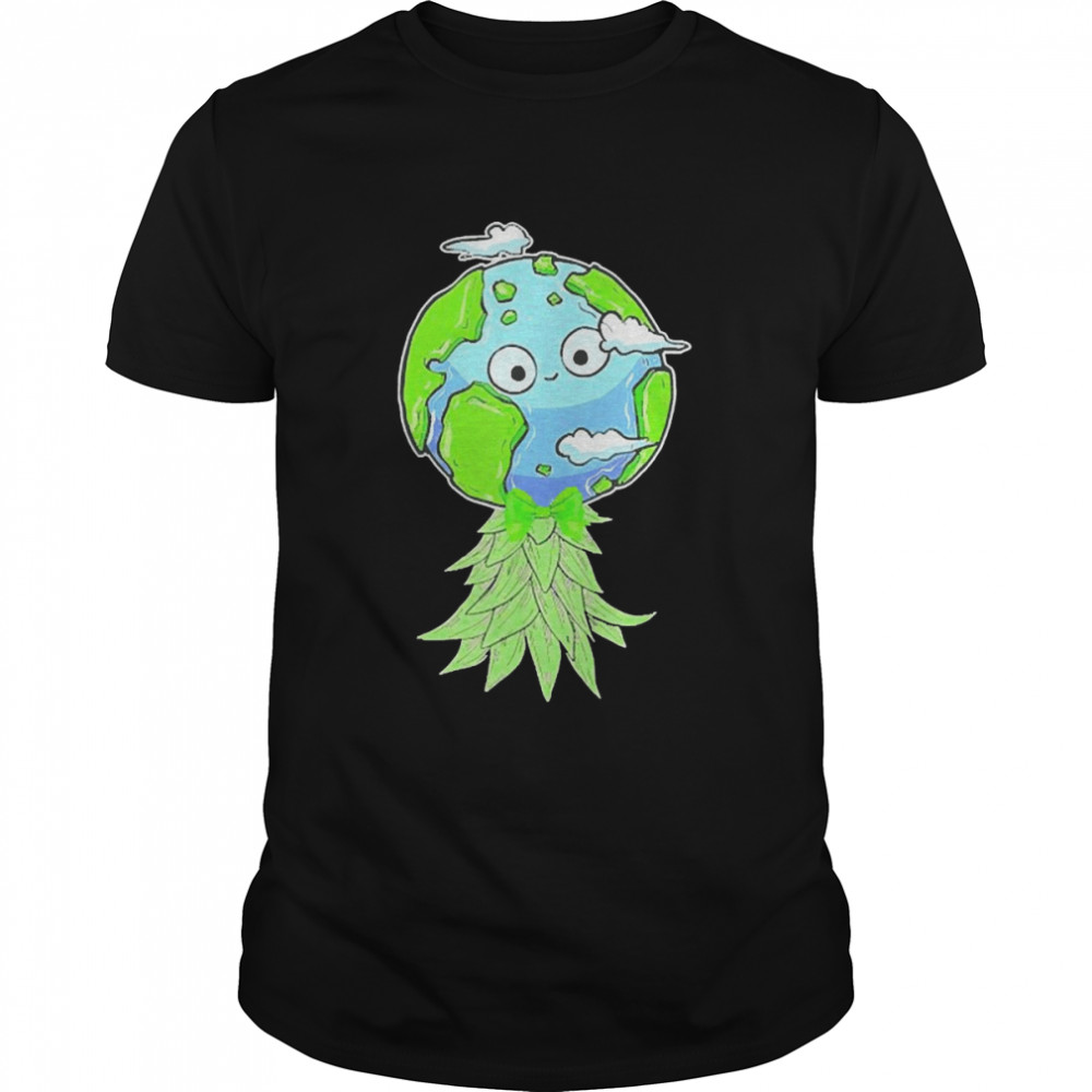 Mask Swinger Upside Down Pineapple Earth Day 2022 Shirt