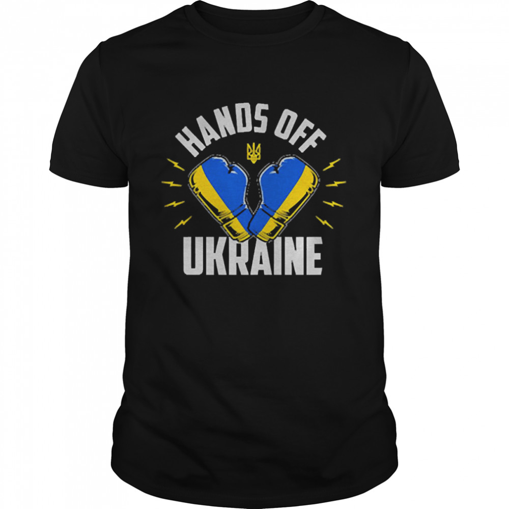 Oleksandr Usyk Hands Off Ukraine Shirt