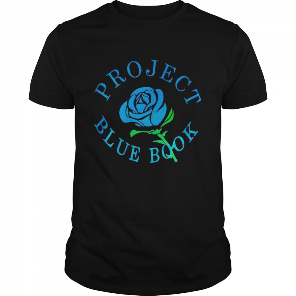 Project blue book blue rose shirt