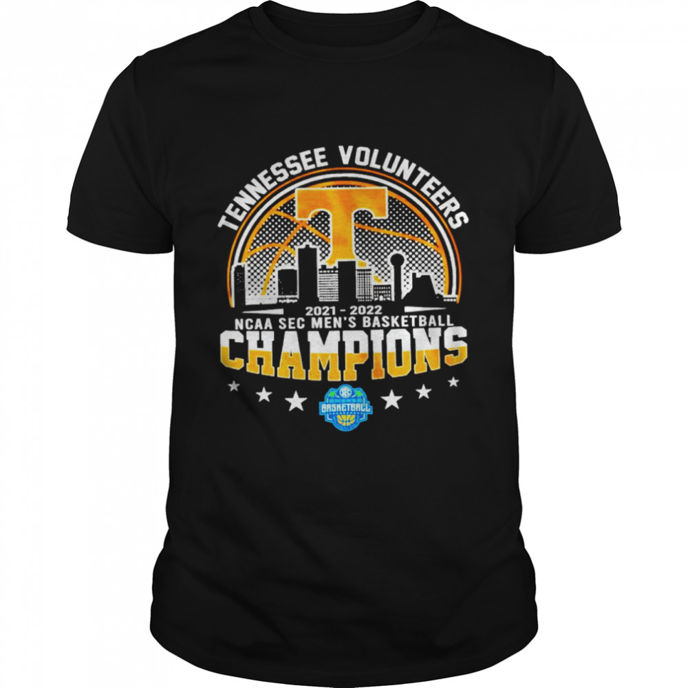 Tennessee Volunteers 2022 NCAA SEC Men’s Basketball Champions shirt