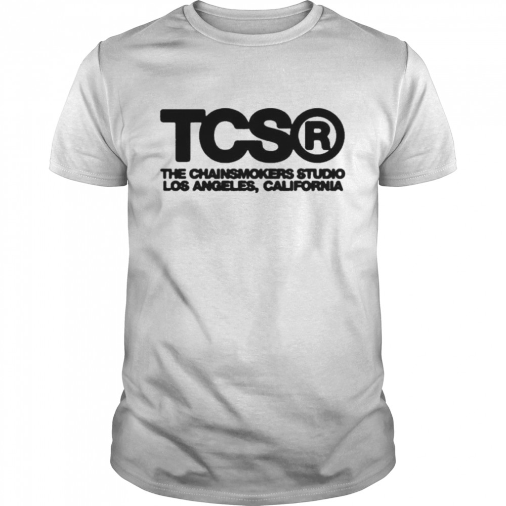 The Chain Smokers Merch Store Tcs The Chainsmokes Studio Los Angeles California T-Shirt