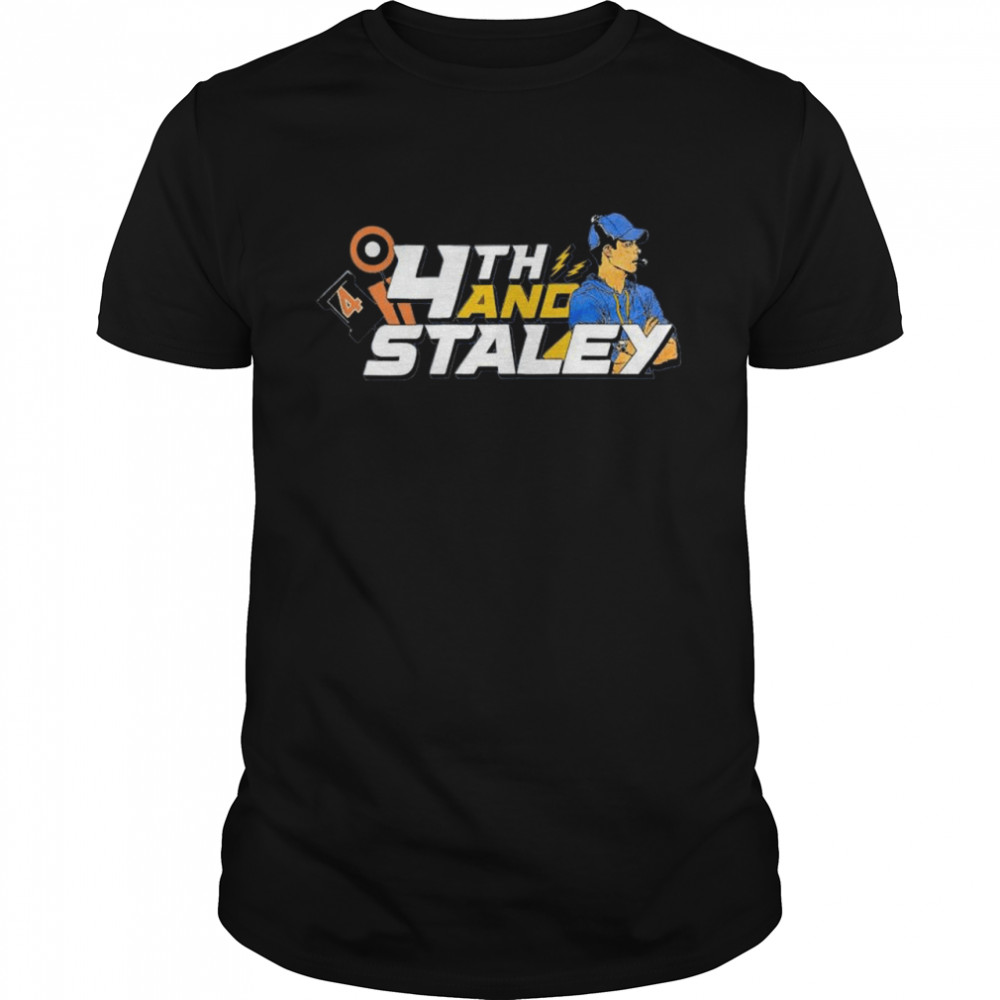 Los Angeles Chargers 4th and Brandon Staley shirt