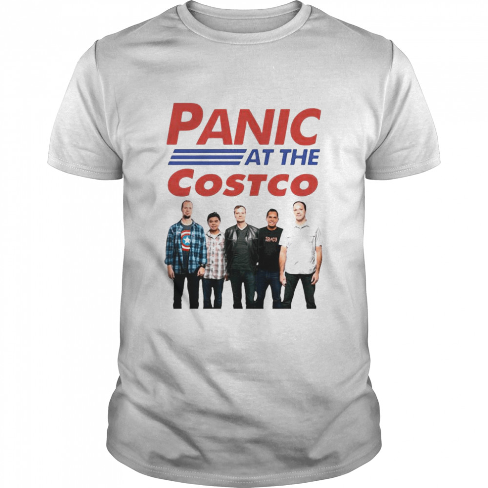 Panic at the Costco band music shirt