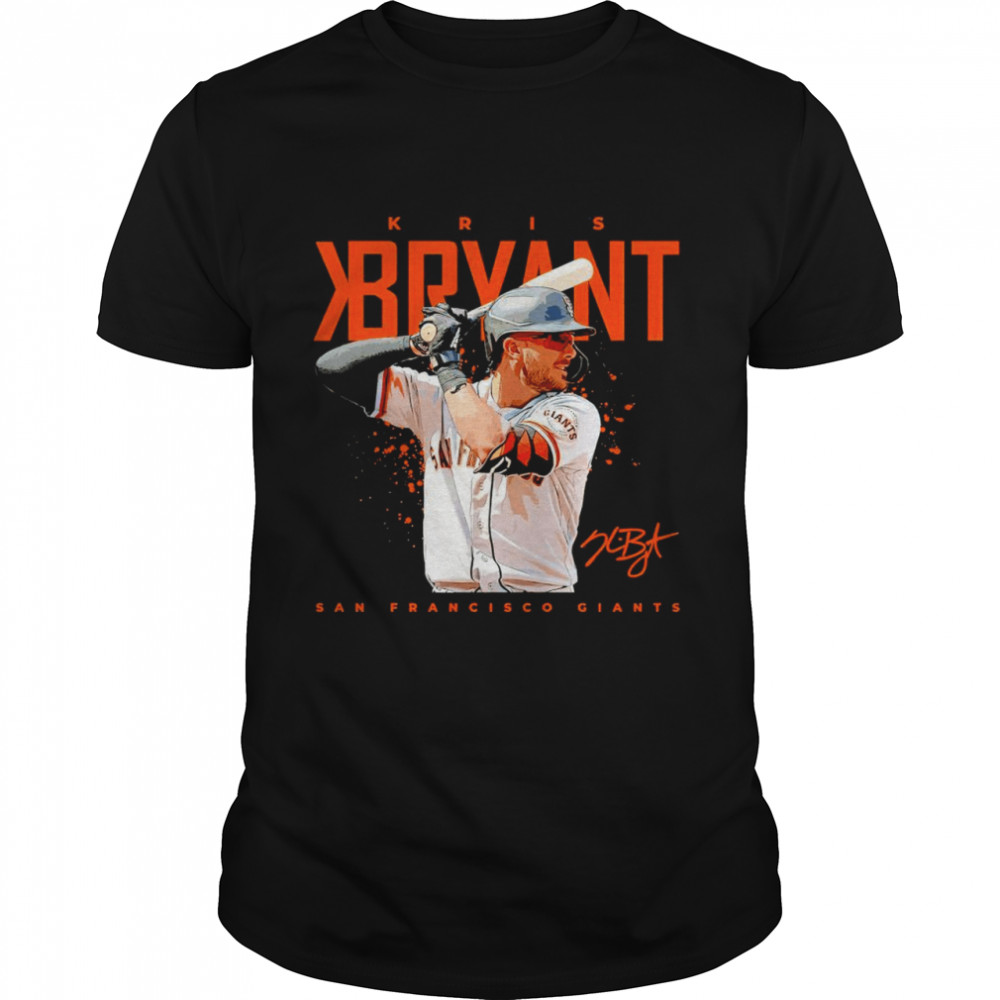 San Francisco Giants Kris Bryant signature shirt Classic Men's T-shirt