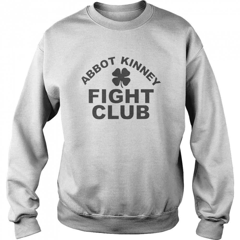 Abbot Kinney Shamrock fight cub shirt Unisex Sweatshirt
