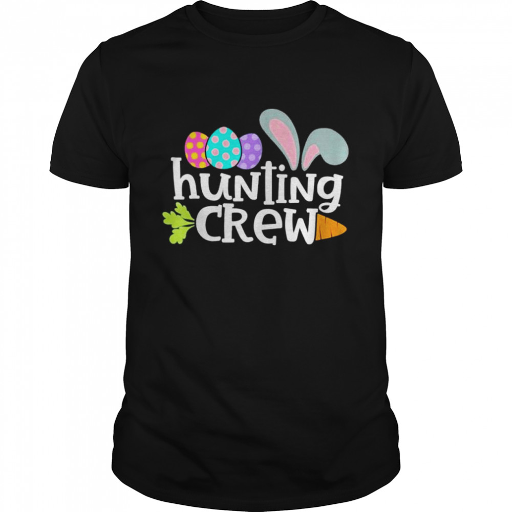 Easter Egg Hunting Crew Retro Happy Easter shirt