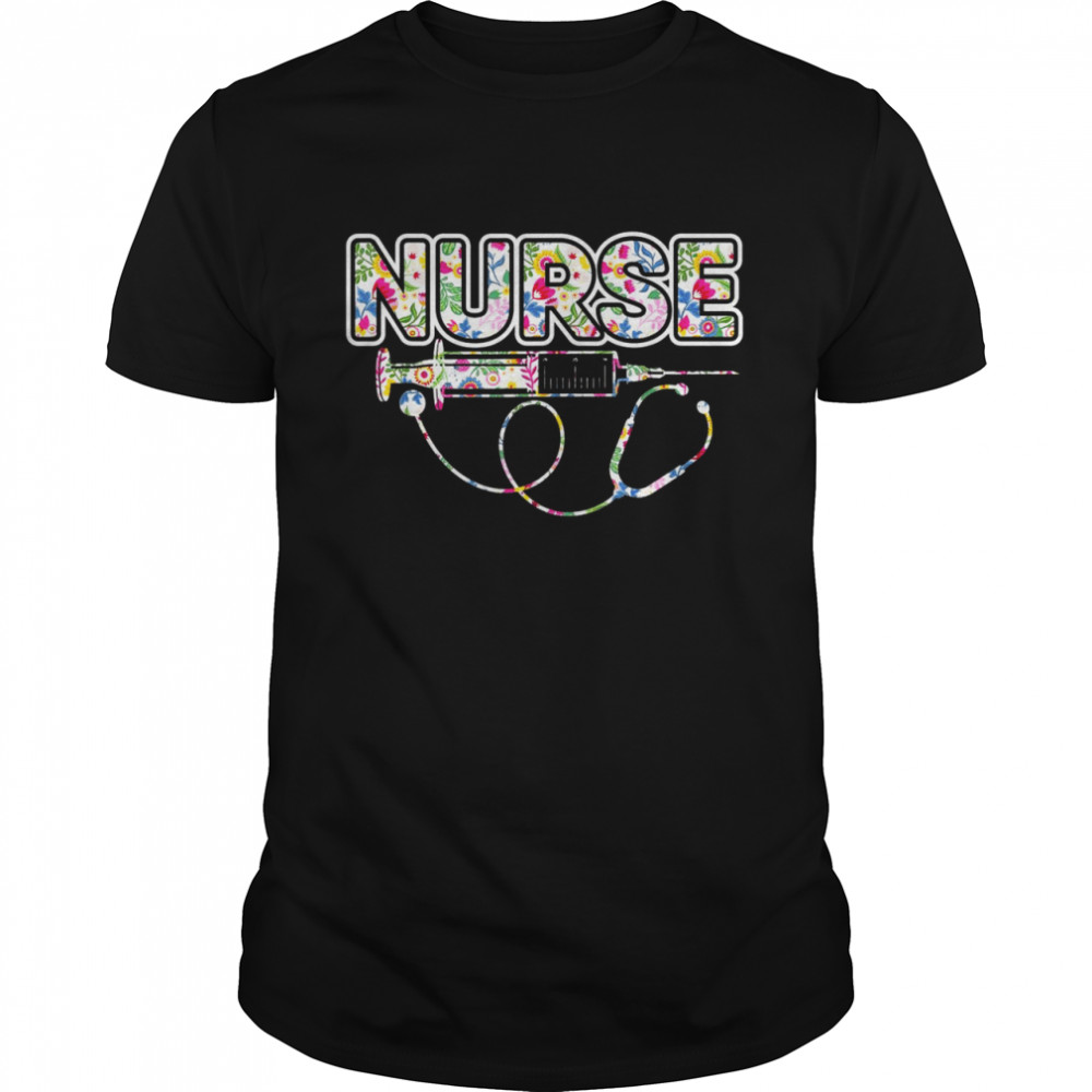 Flower Nursing Student Healthcare Nurse Week 2022 Healthcare Shirt