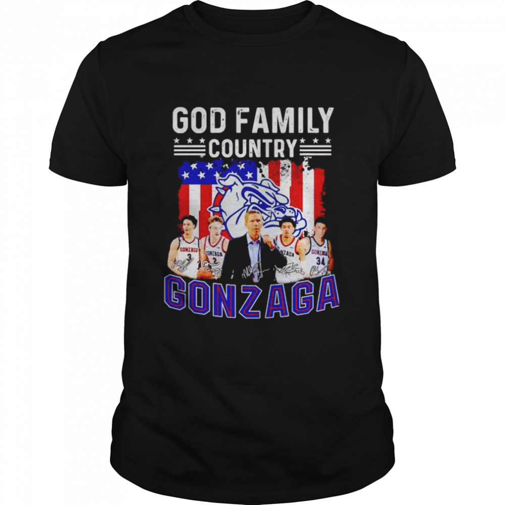 God family country Gonzaga shirt