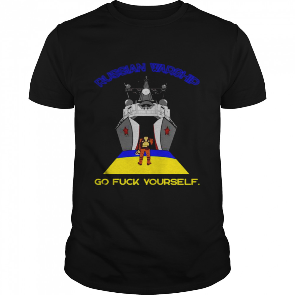 Jack Aldane Russian Warship Go Fuck Yourself Shirt