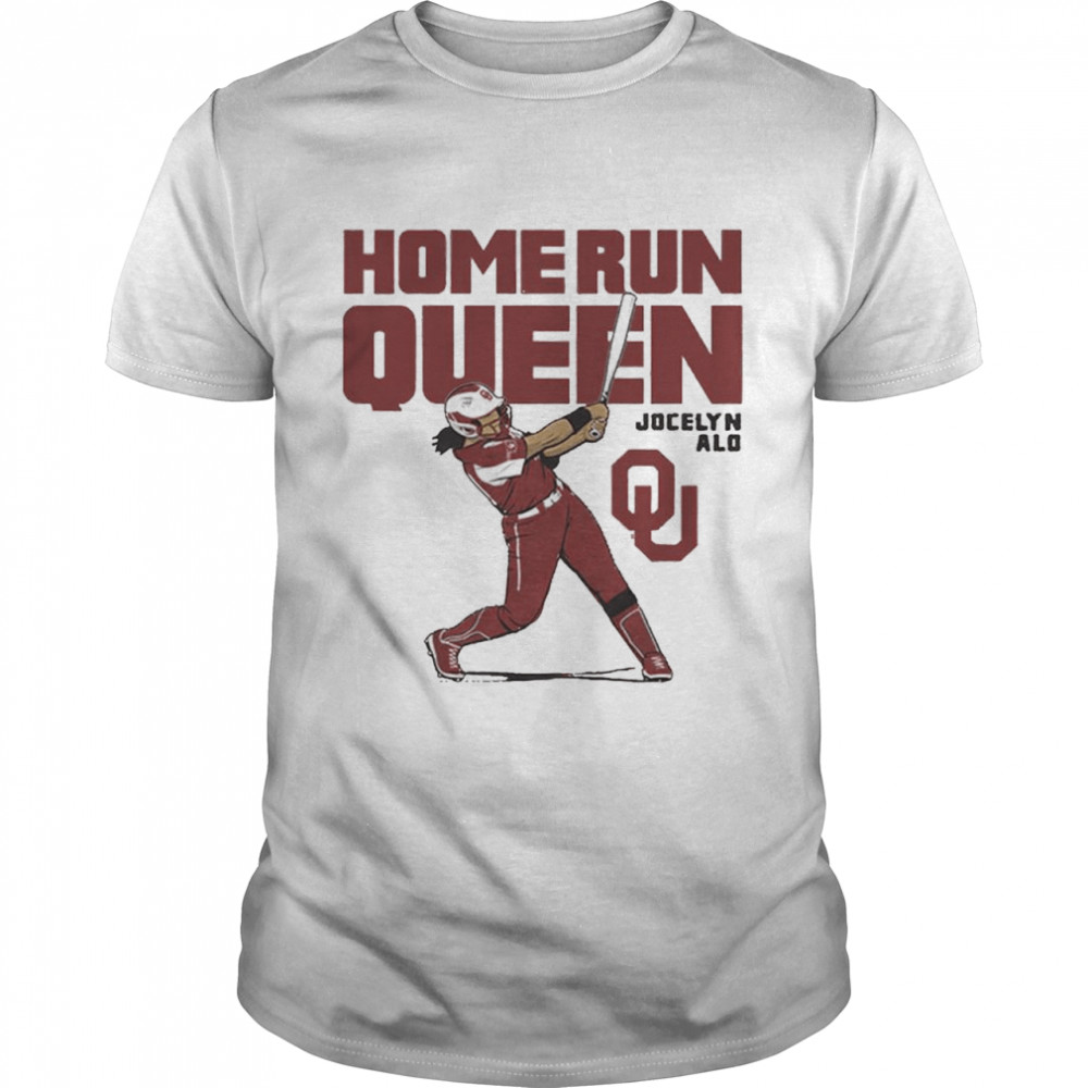 Jocelyn Alo Home Run Queen Oklahoma shirt