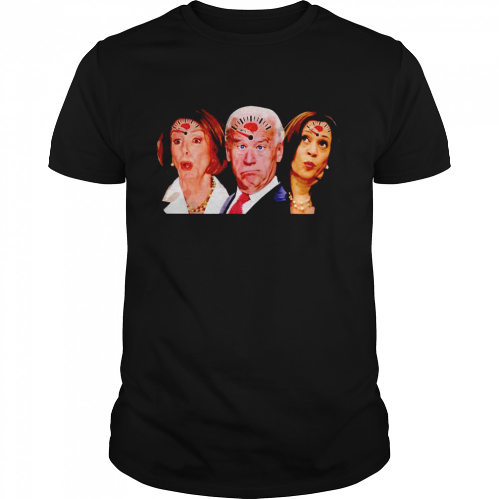 Pelosi Biden Harris brains empty shirt