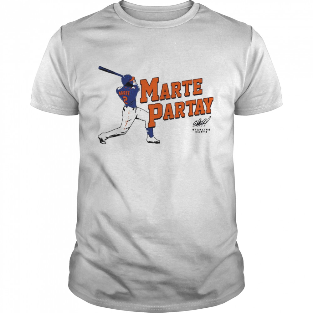 Starling Marte New York Mets baseball shirt