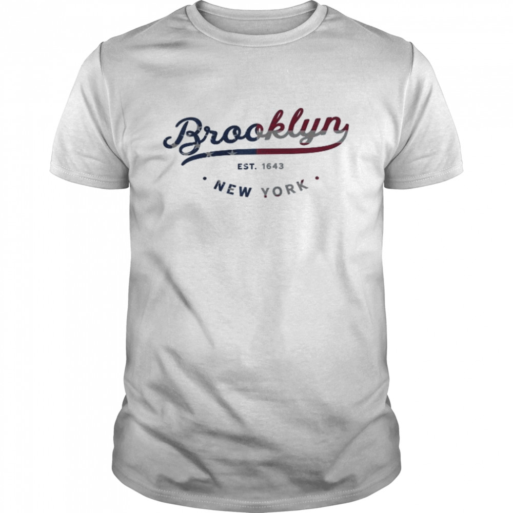 American Flag Brooklyn NYC Vintage New York City Keepsake Shirt