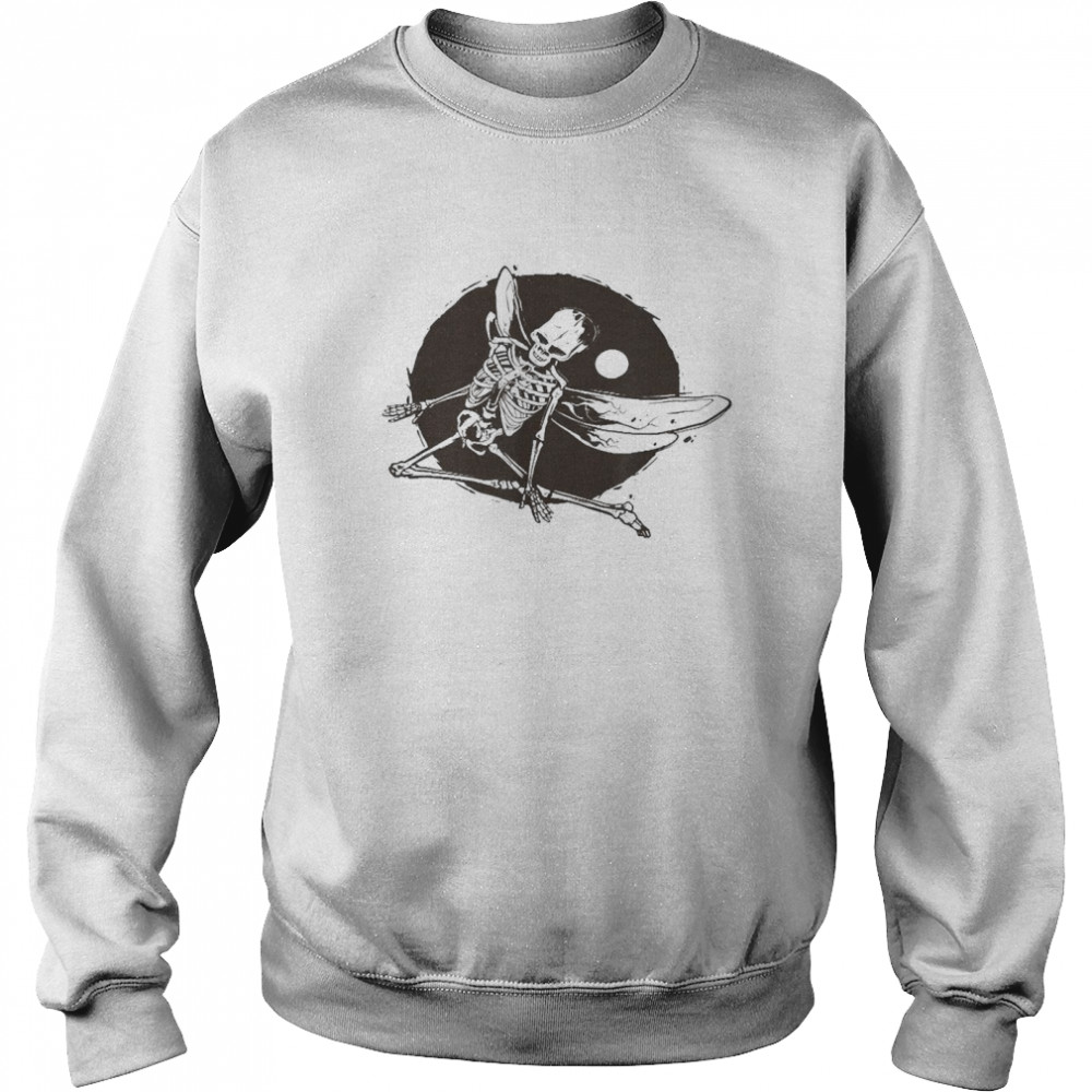 Fairy Grunge Fairycore Aesthetic Skeleton Butterfly Gothic  Unisex Sweatshirt