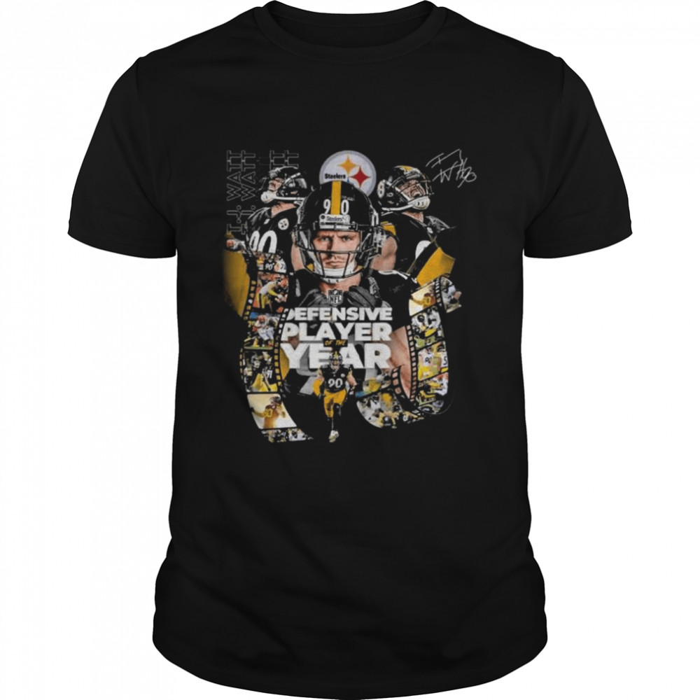 Pittsburgh Steelers defensive player of the year signature shirt