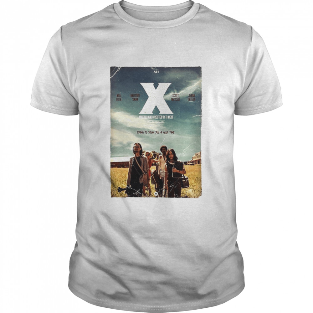 X movie Ti West A24 shirt