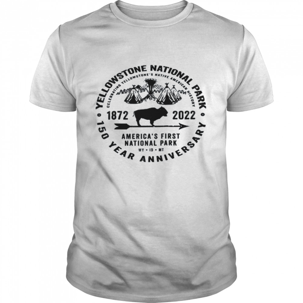 Yellowstone National Park 150 Year Anniversary Souvenir Shirt