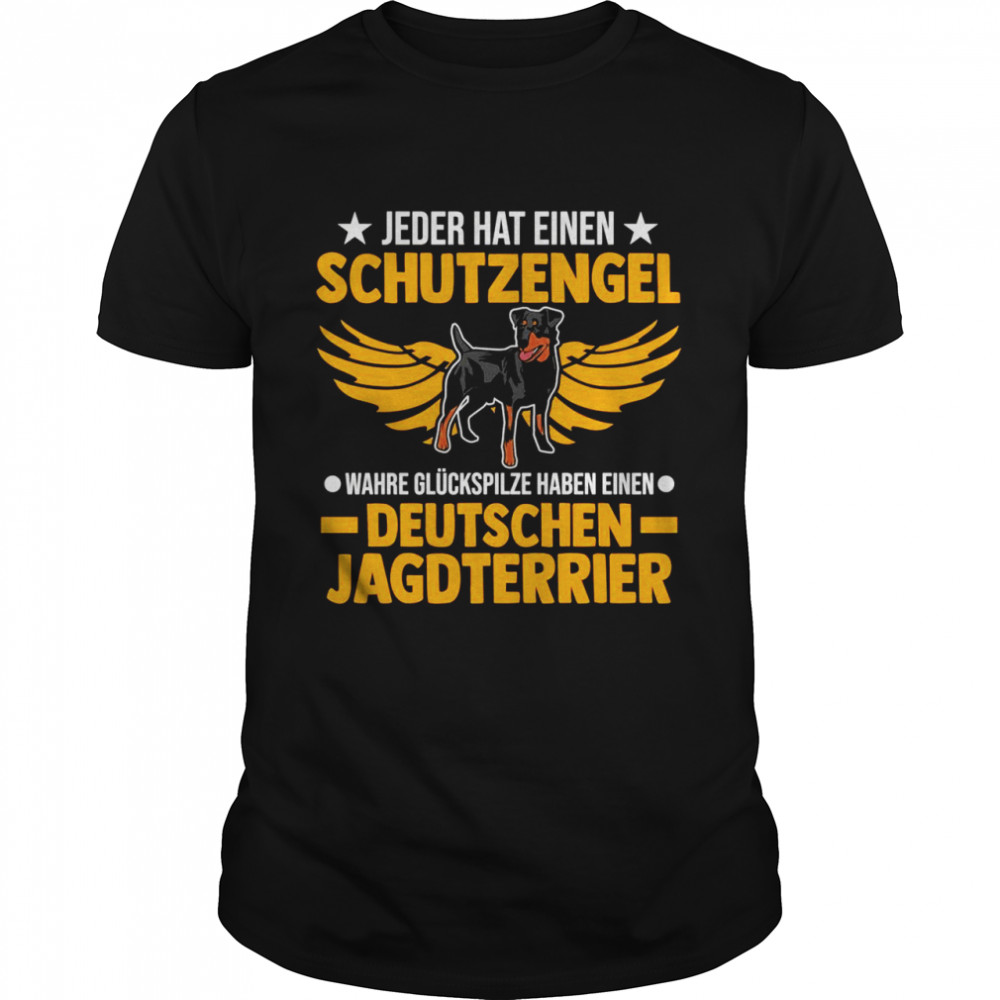 Deuscher Jagdterrier Schutzengel Shirt