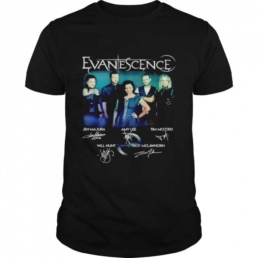 Evane Scence signatures shirt