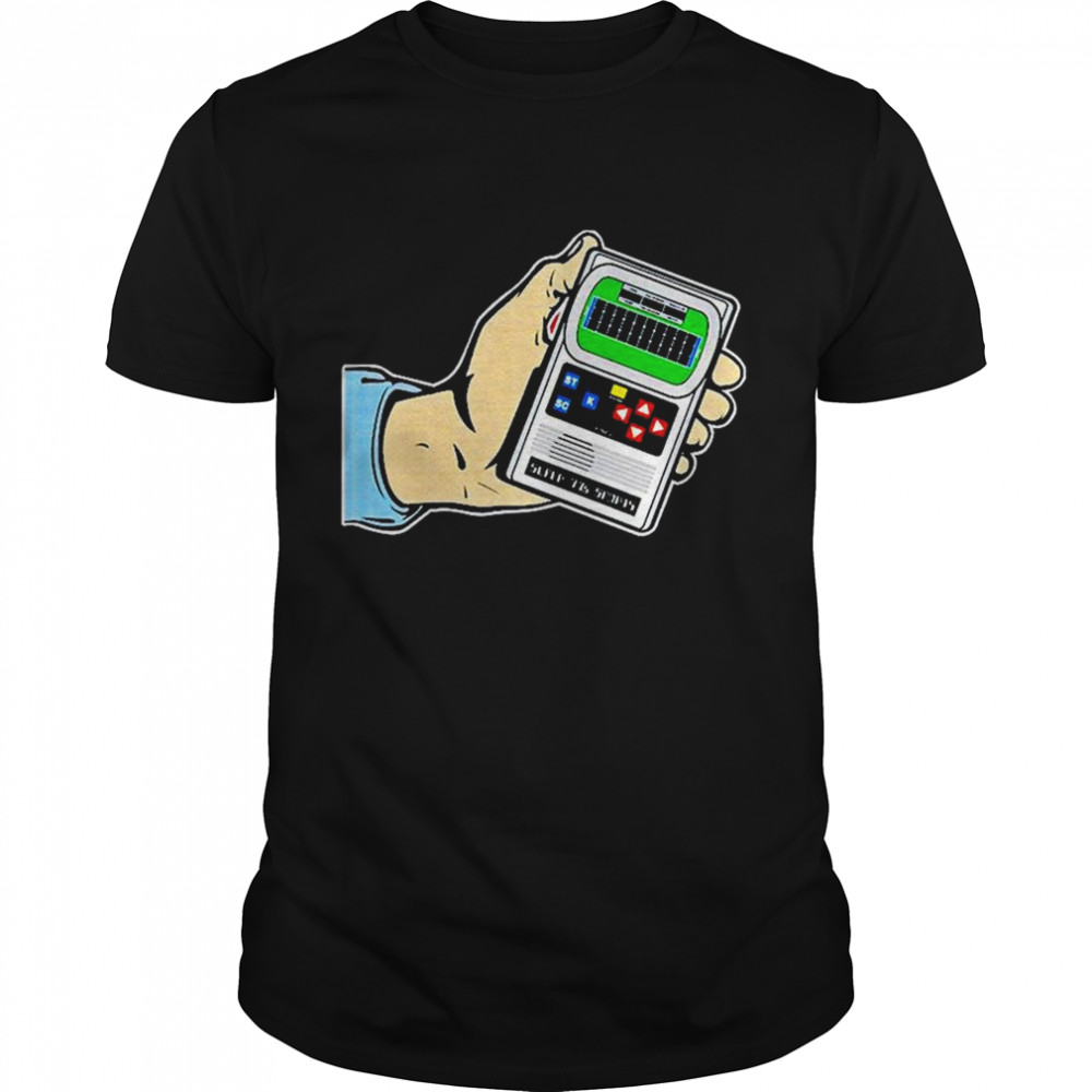 Handheld electronic football shirt