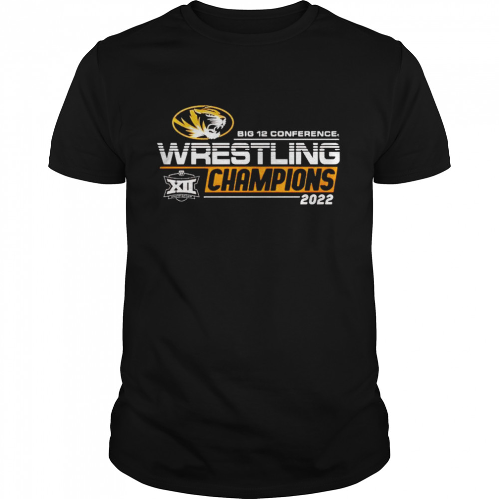 Mizzou Wrestling Big 12 Conference Champions shirt