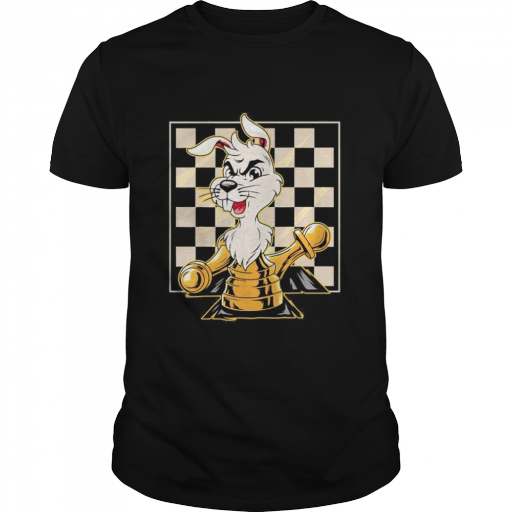 Rabbit Chessboard Chess T-Shirt