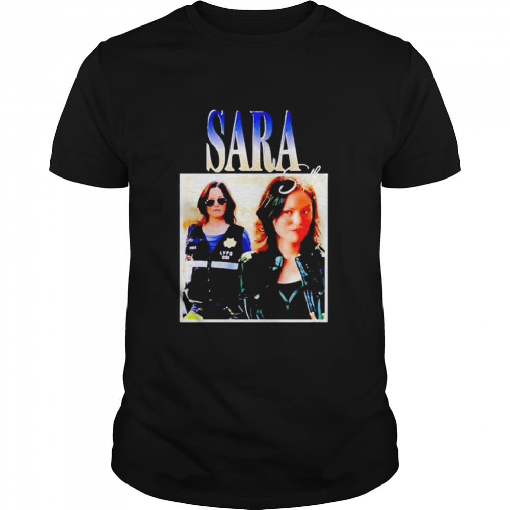 Sara Sidle vintage signature shirt