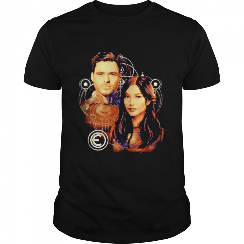 Sersi and Ikaris Eternals shirt