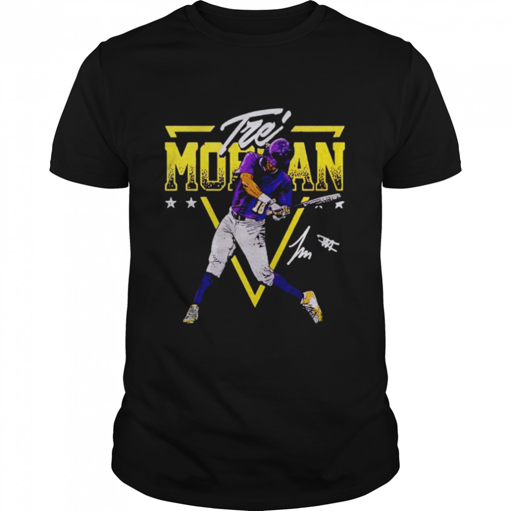 Tre Morgan Louisiana NIL Baseball signatures shirt