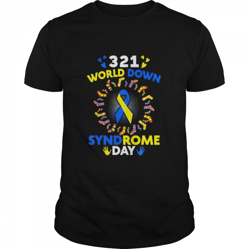 World Down Syndrome Day Socks March 21st T-Shirt