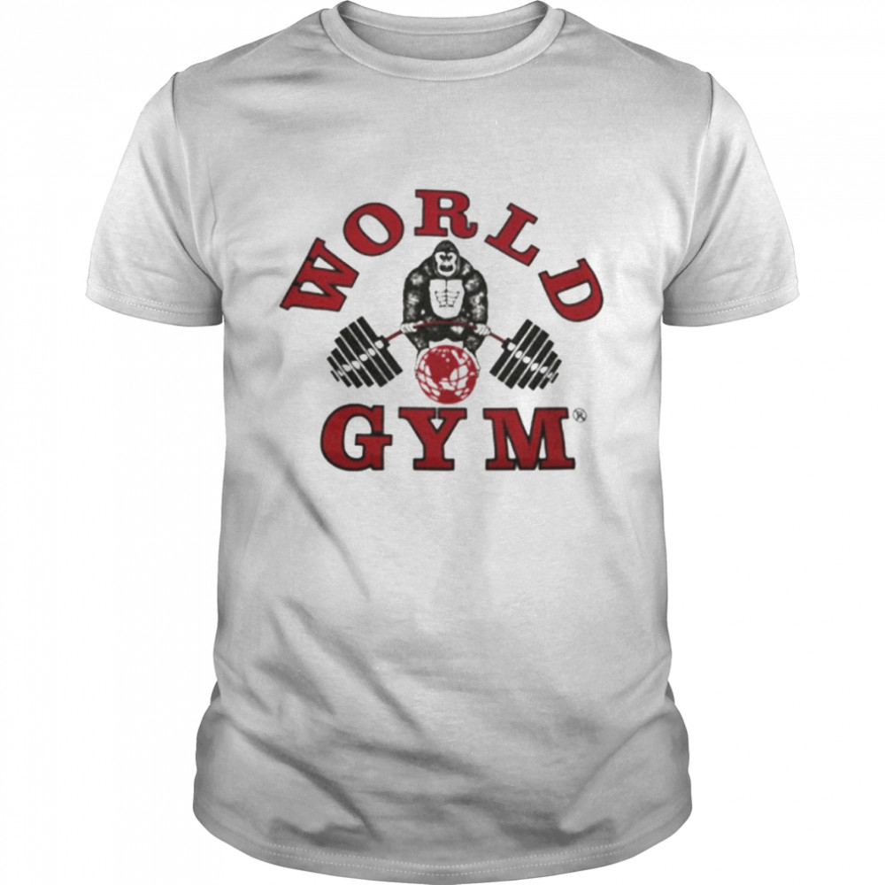 World Gym Gorilla Logo shirt