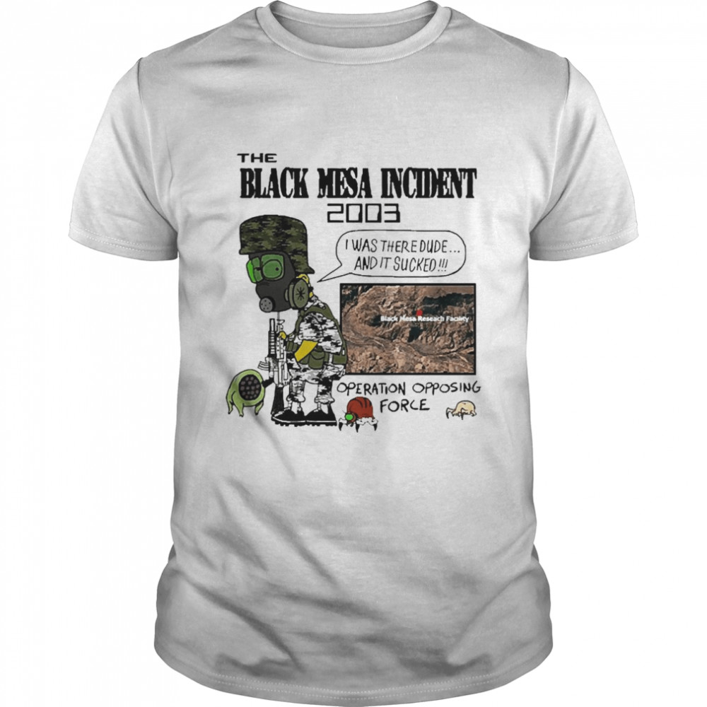 Bootleg Bart Black Mesa Incident Shirt