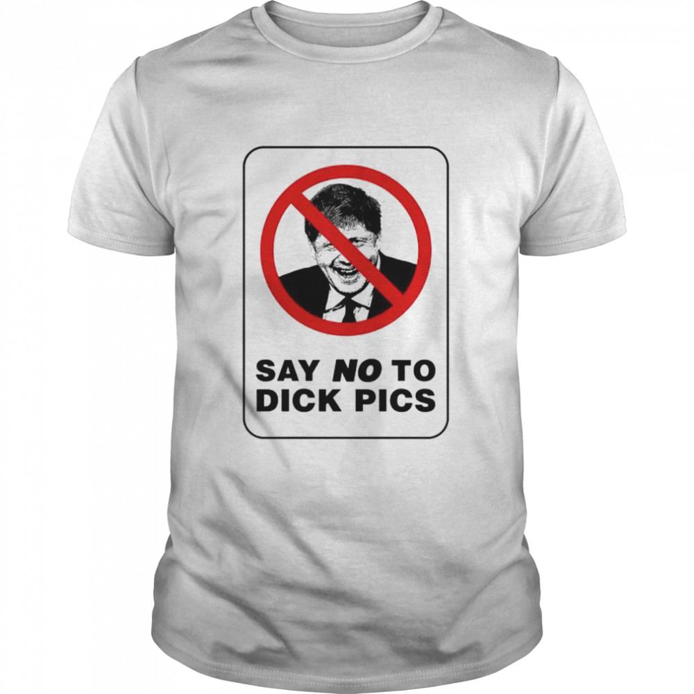 Boris Johnson say no to dick pics shirt