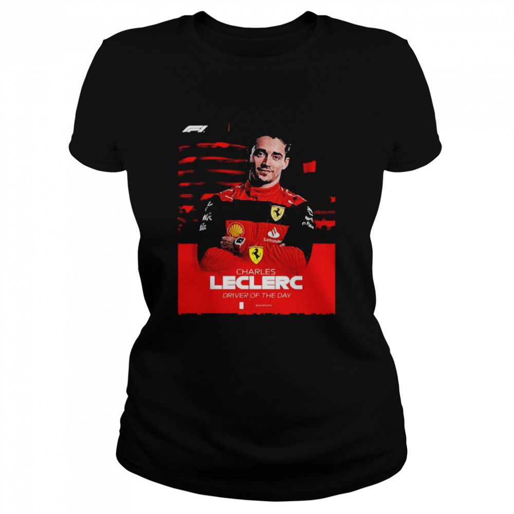 Charles Leclerc Wins 2022 Bahrain Grand Prix  Classic Women's T-shirt