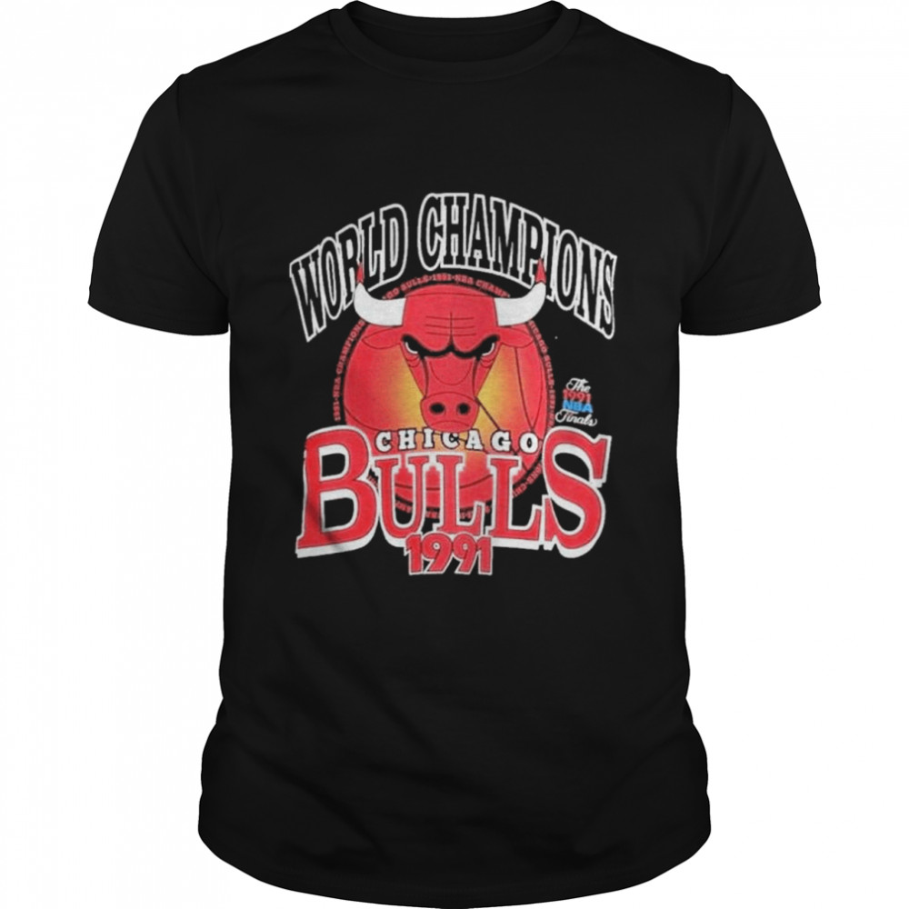 Chicago Bulls World Champs Ball shirt