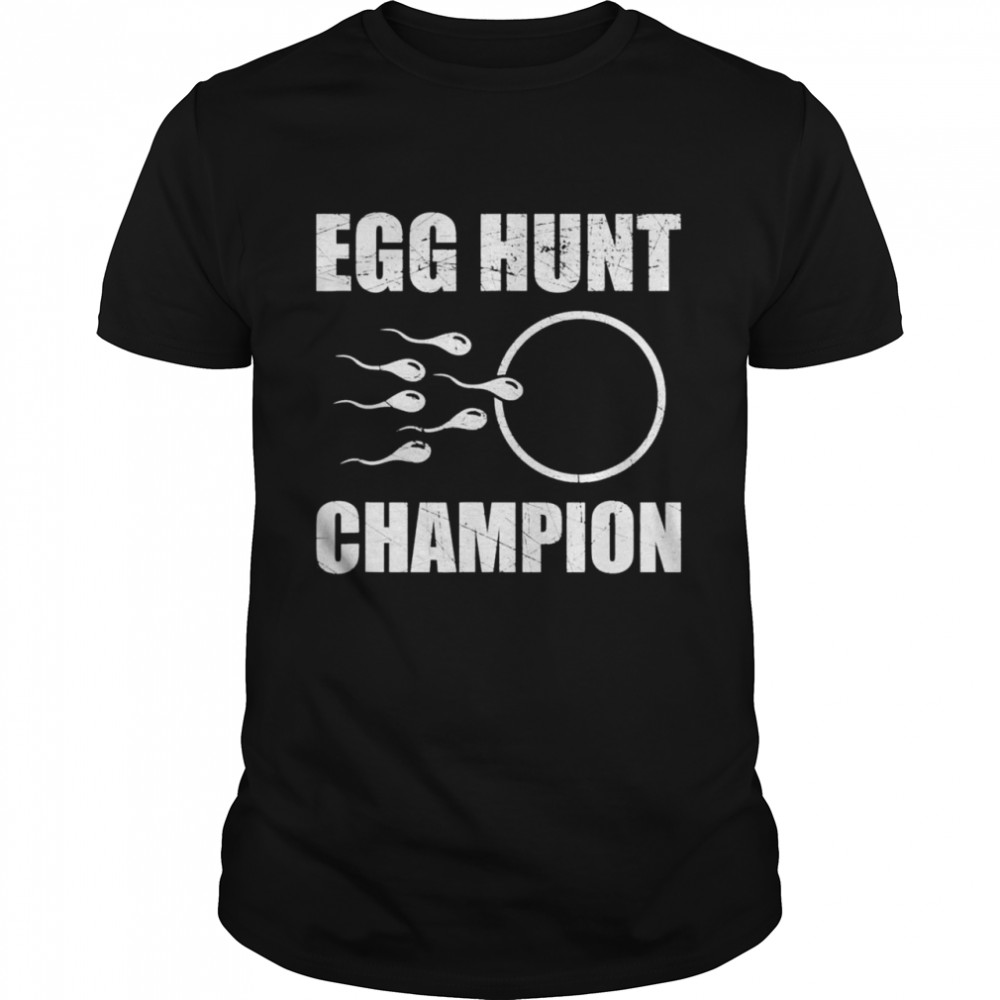 Egg Hunt Champion Dad Easter Pregnancy Announcement shirt