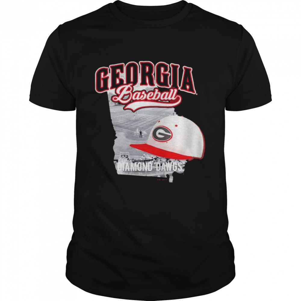Georgia Bulldogs Red Diamond Dawgs T-Shirt
