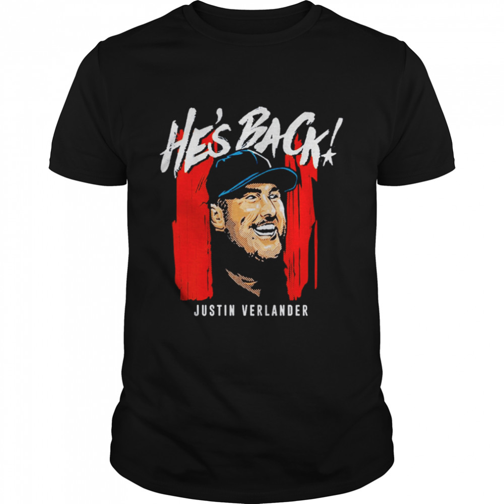 Mens Justin Verlander JVs Baaaaack shirt