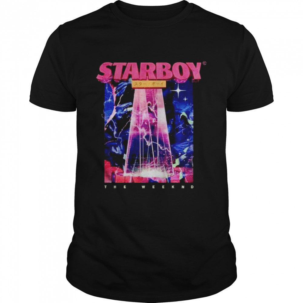 The Weeknd Starboy World Tour shirt