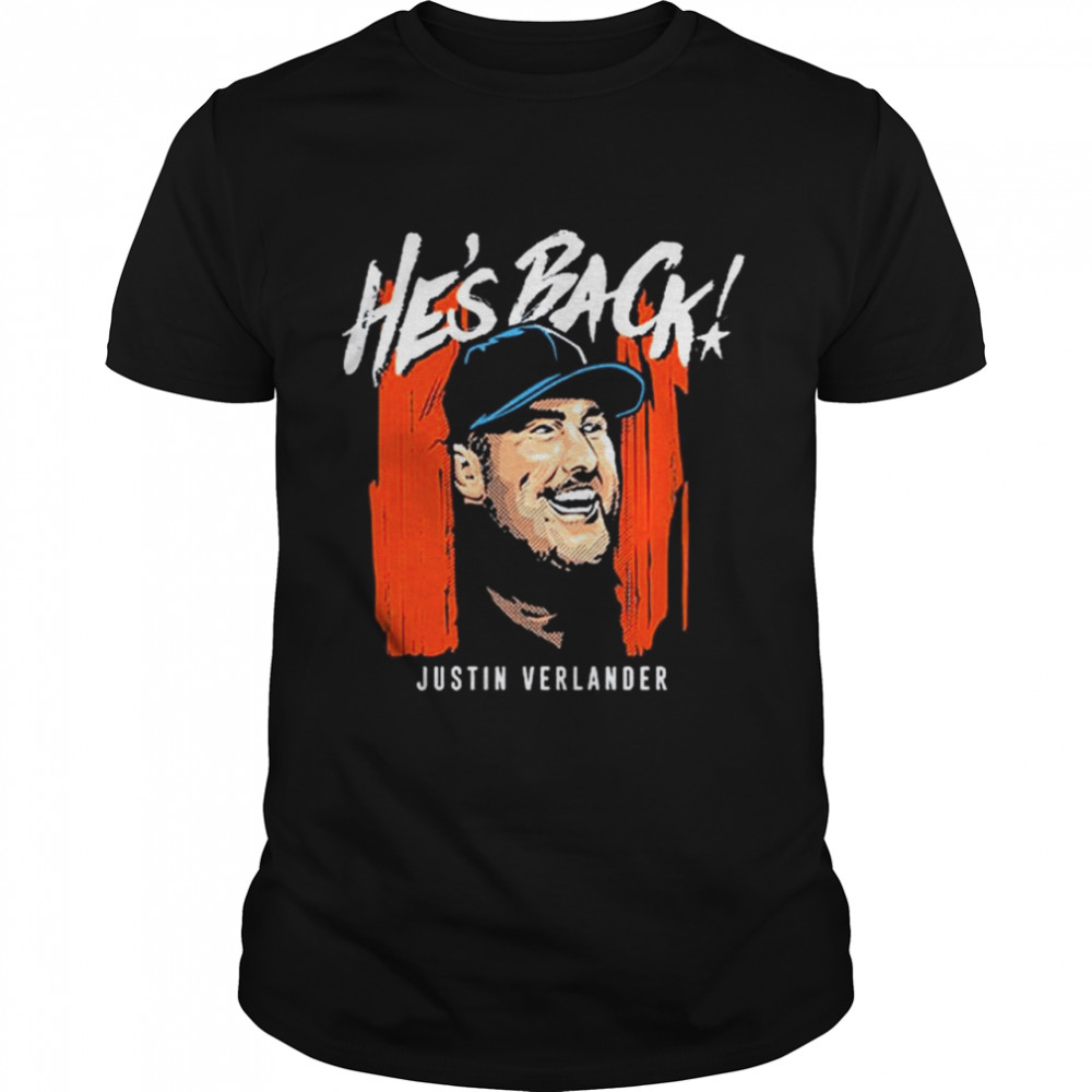 ustin Verlander Jv’s Baaaaack He’s Back T-Shirt